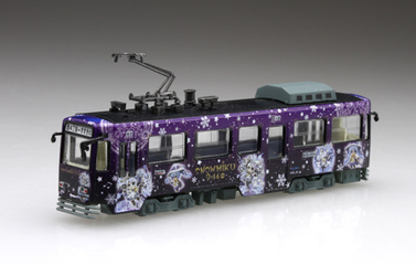 1/150 雪ミク電車 2014年モデル 札幌市交通局3300形電車 札幌時計台