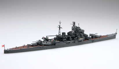 フジミ模型 1/700 重巡洋艦 筑摩 リノリウム甲板デカール付き