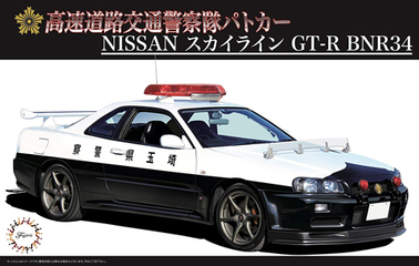 1/24 ID87 ニッサン スカイライン（R34）GT-R パトカー｜1/24 インチアップシリーズの通販ならFUJIMI - フジミ模型株式会社の  FUJIMI - フジミ模型株式会社