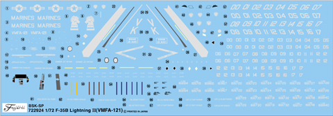1/72 BSK2EX-1 F-35B ライトニングⅡ (VMFA-121) 特別仕様(2018岩国
