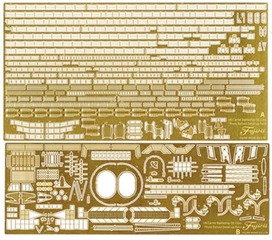 1/350 艦船3EX-101 日本海軍航空戦艦 伊勢/日向用 エッチングパーツ（w/日向艦名プレート）｜1/350  艦船モデルシリーズEXの通販ならFUJIMI - フジミ模型株式会社の FUJIMI - フジミ模型株式会社