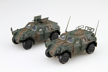 1/72 ML18EX-1 陸上自衛隊 軽装甲機動車（中隊長車/機関銃搭載車）各1両入り 特別仕様 (発射発煙弾付き/小隊長車）｜1/72  ミリタリーEXの通販ならFUJIMI - フジミ模型株式会社の FUJIMI - フジミ模型株式会社