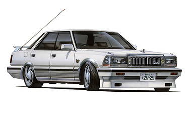 1/24 HC8 NISSAN CEDRIC 4ドアハードトップ (Y30)｜1/24 インチアップシリーズの通販ならFUJIMI -  フジミ模型株式会社の FUJIMI - フジミ模型株式会社