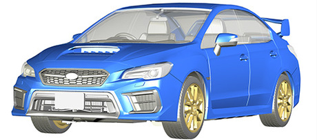 1/24 ID189 スバル WRX STI EJ20 Final Edition 