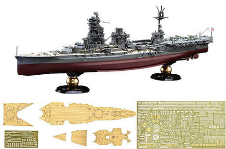 1/700 FH29EX-2 日本海軍航空戦艦 伊勢 フルハルモデル 特別仕様 (エッチングパーツ・木甲板シール付き) 