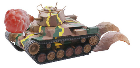 TM5EX-1 九七式中戦車 チハ 57㎜砲塔・前期車台 特別仕様(エフェクトパーツ付き） 