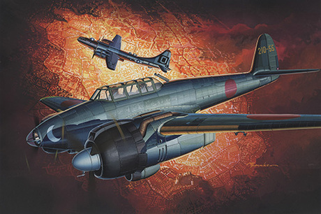 1/72 C43 日本海軍 夜間戦闘機 月光11型 後期型 